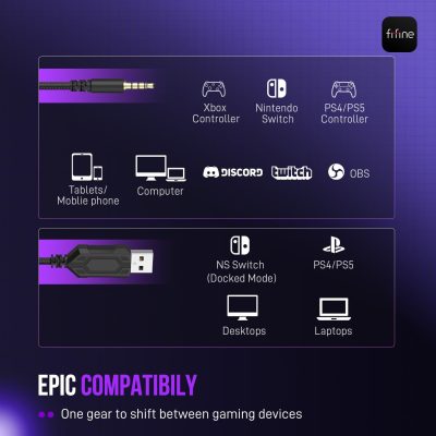 Havit Gamenote Wired Gaming Headphone with Mic HV-H2015E