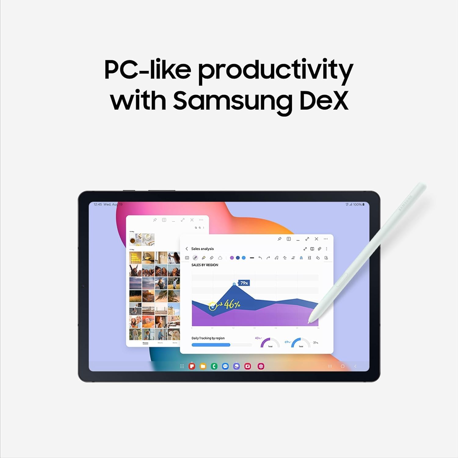Samsung Galaxy Tab S6 Lite, 4GB RAM 64GB, Wi-Fi 4 Samsung Galaxy Tab S6 Lite, 4GB RAM 64GB, Wi-Fi - Image 4