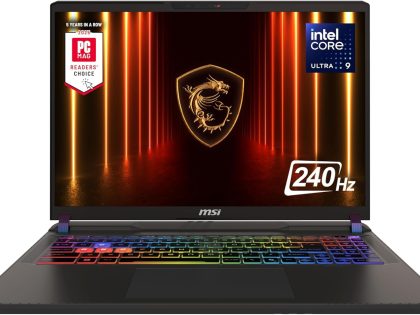 MSI Vector HX AI A2XWHG Intel Core Ultra 9 275HX 16GB RAM 1TB SSD RTX 5070 Ti 12GB 16" QHD Cosmos Grey