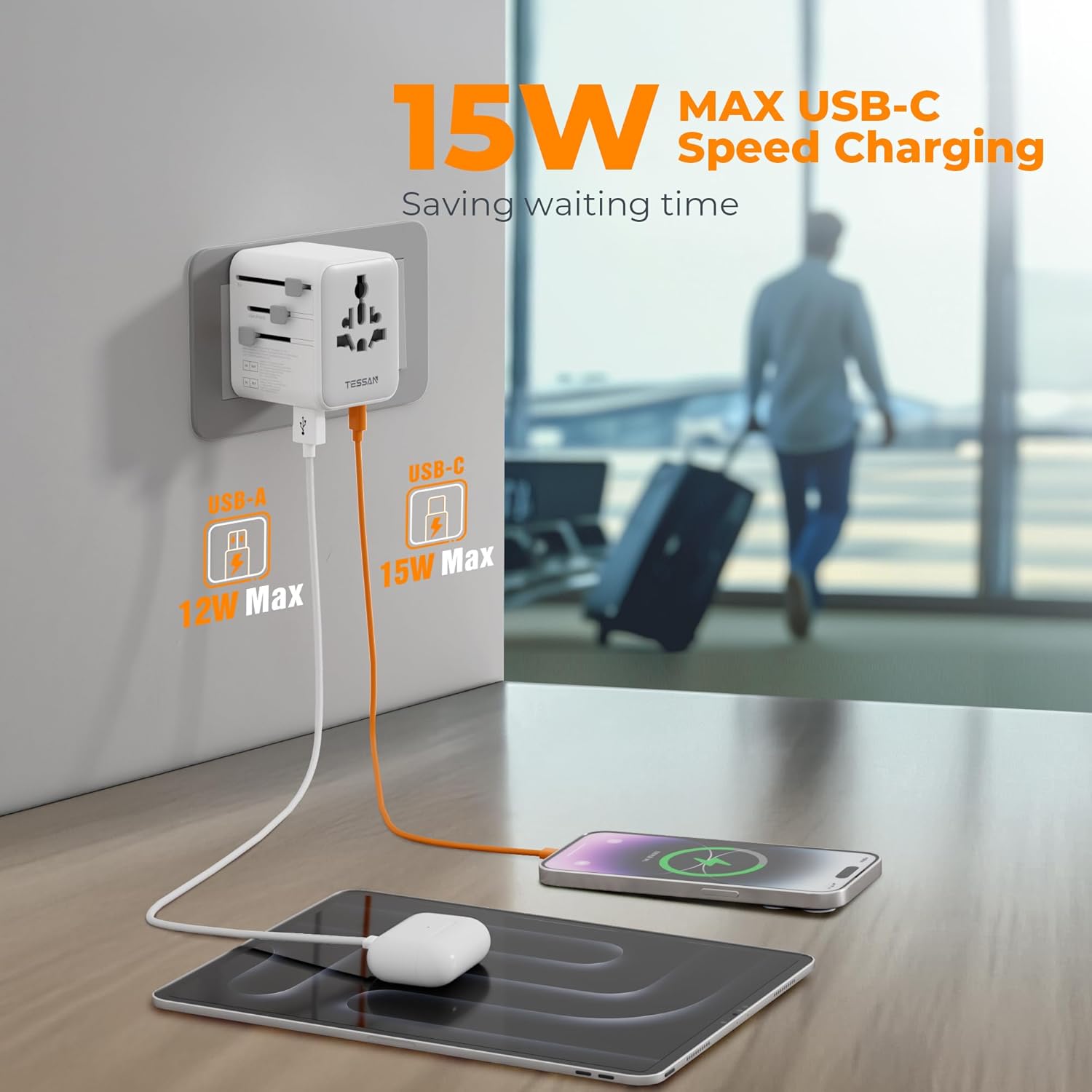 Havit UCT700 25W Global Travel Charger 3 Havit UCT700 25W Global Travel Charger - Image 3