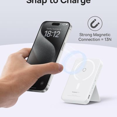 Baseus Magnetic 2-in-1 Wireless Charging Powerbank 5000mAh 20W