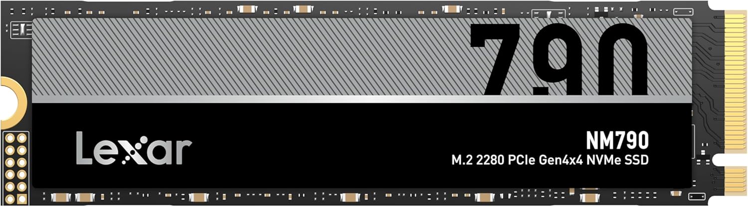 Lexar LNM790 Gen4 Internal SSD NVMe 2TB M.2 2280 PCIe Gen4x4 1 Lexar LNM790 Gen4 Internal SSD NVMe 2TB M.2 2280 PCIe Gen4x4