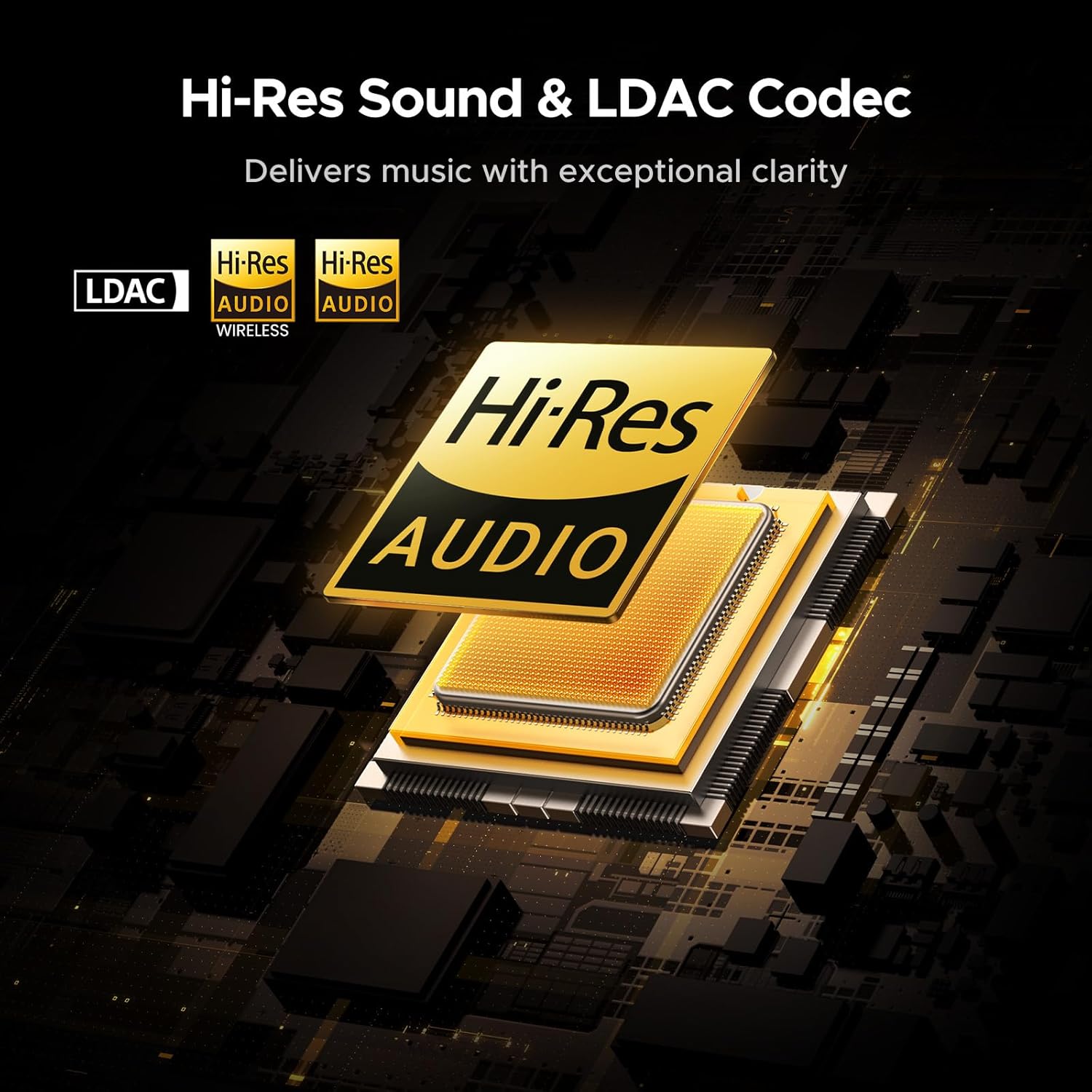 UGREEN HiTune Max5c Hybrid Active Noise-Cancelling Headphones Black 4 UGREEN HiTune Max5c Hybrid Active Noise-Cancelling Headphones Black - Image 4