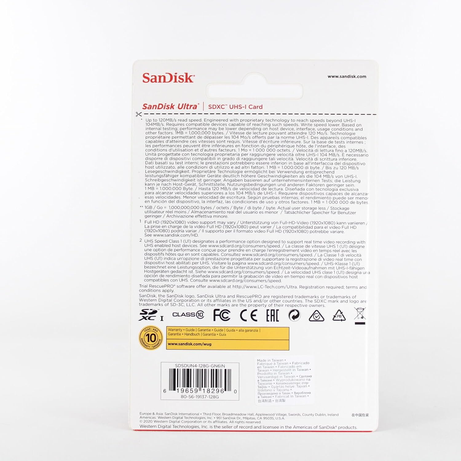 SanDisk Ultra UHS-I 256GB SD Card 3 SanDisk Ultra UHS-I 256GB SD Card - Image 3