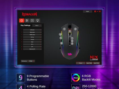 Havit Quad-Mode Gaming Mouse Silent Switch HV-MS966WB