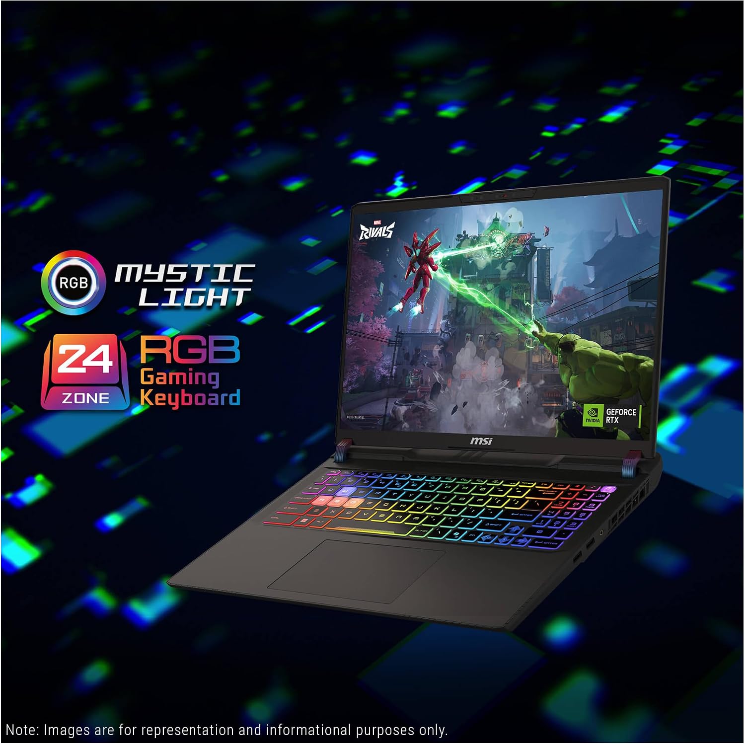 MSI Vector 16 HX AI A2XWIG Intel Core Ultra 9 275HX 16GB RAM 1TB SSD RTX 5080 16GB 16" QHD Cosmos Grey 2 MSI Vector 16 HX AI A2XWIG Intel Core Ultra 9 275HX 16GB RAM 1TB SSD RTX 5080 16GB 16" QHD Cosmos Grey - Image 2