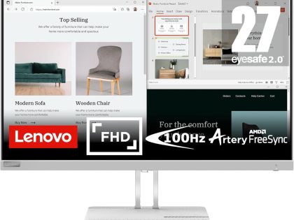 Lenovo L27E-40 27-Inch FHD Monitor