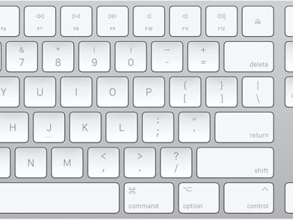 Apple Magic Keyboard with Numeric Keypad (No Touch ID, Old Model)