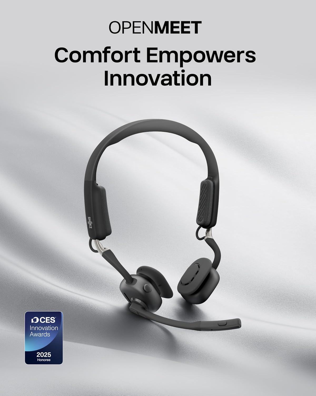 Shokz OpenMeet Bone Conduction Business Headphones 2 Shokz OpenMeet Bone Conduction Business Headphones - Image 2