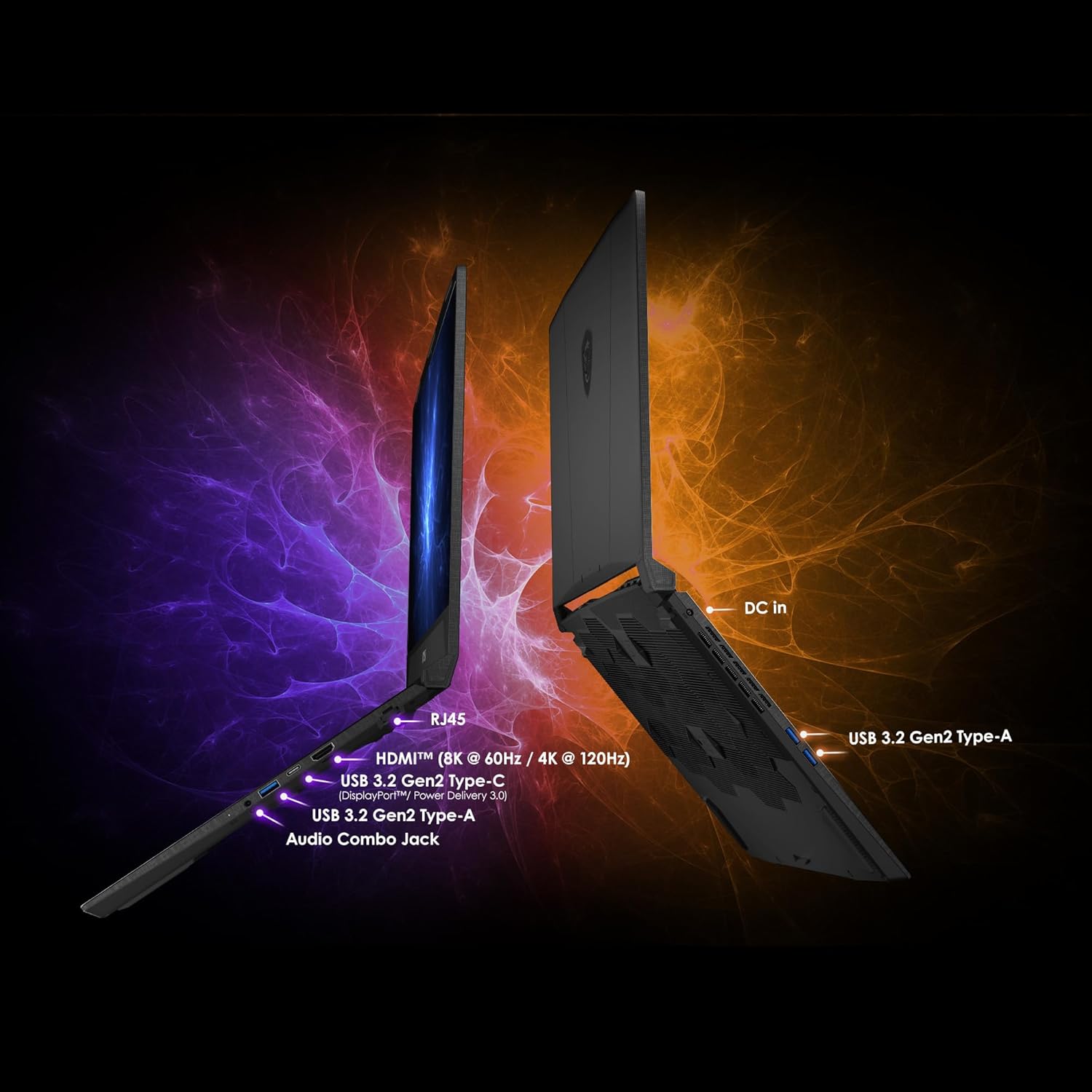 MSI Katana 15 HX B14WFK Intel Core i7-14650HX 16GB RAM 512GB SSD RTX 5060 8GB 15.6" QHD Black 4 MSI Katana 15 HX B14WFK Intel Core i7-14650HX 16GB RAM 512GB SSD RTX 5060 8GB 15.6" QHD Black - Image 4