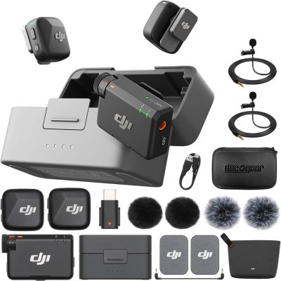 DJI Mic Mini 2 Wireless Microphone (with Charging Case)