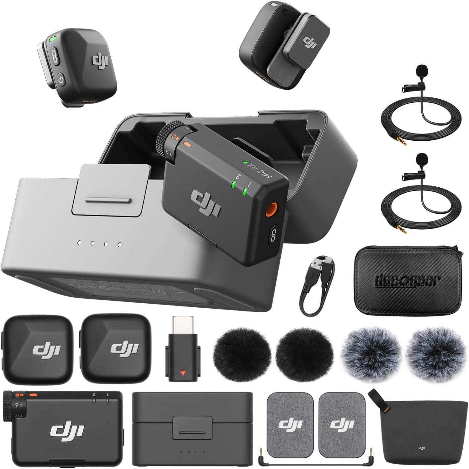 DJI Mic Mini 2 Wireless Microphone (with Charging Case) 1 DJI Mic Mini 2 Wireless Microphone (with Charging Case)
