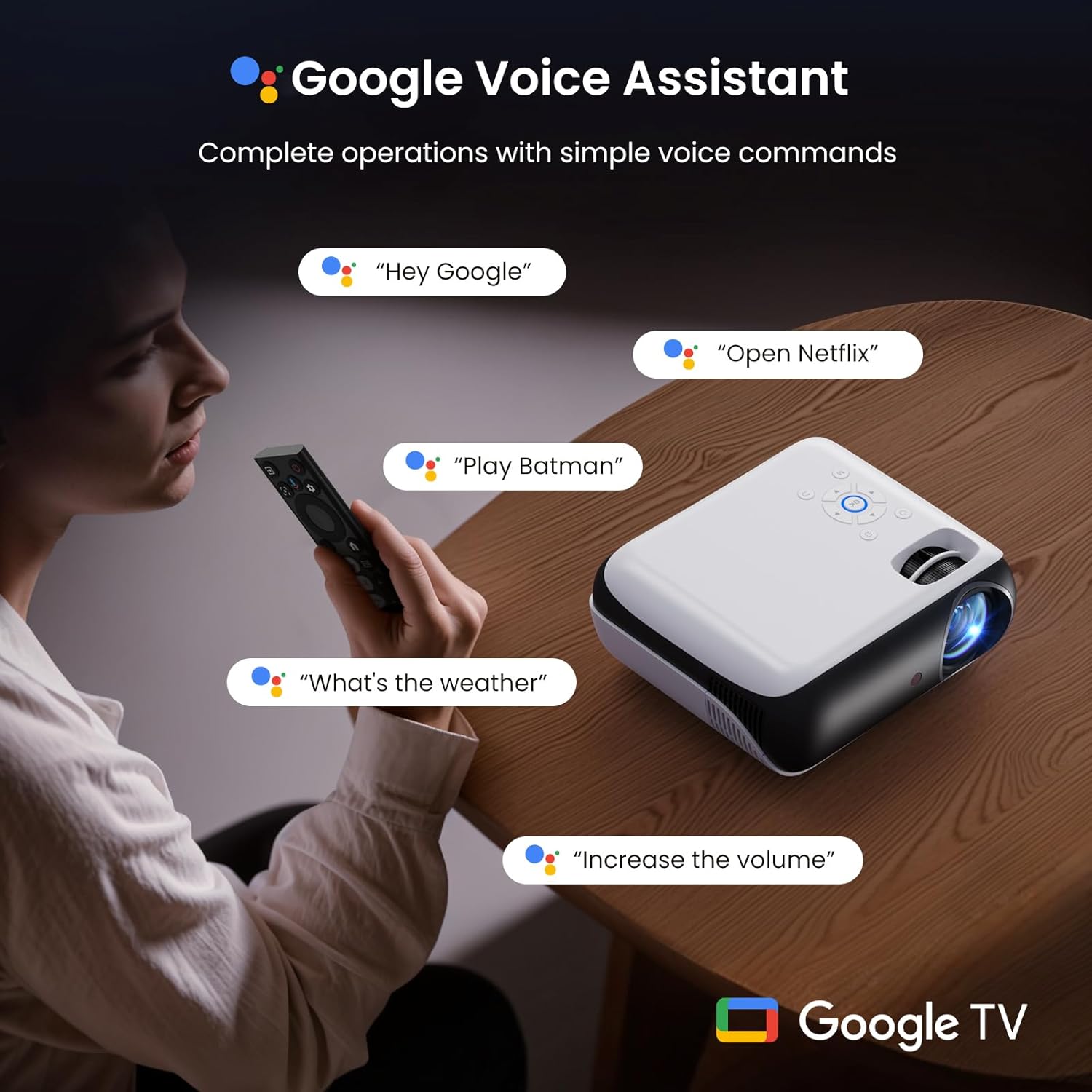 Havit PJ300 Plus Smart Projector 3 Havit PJ300 Plus Smart Projector - Image 3