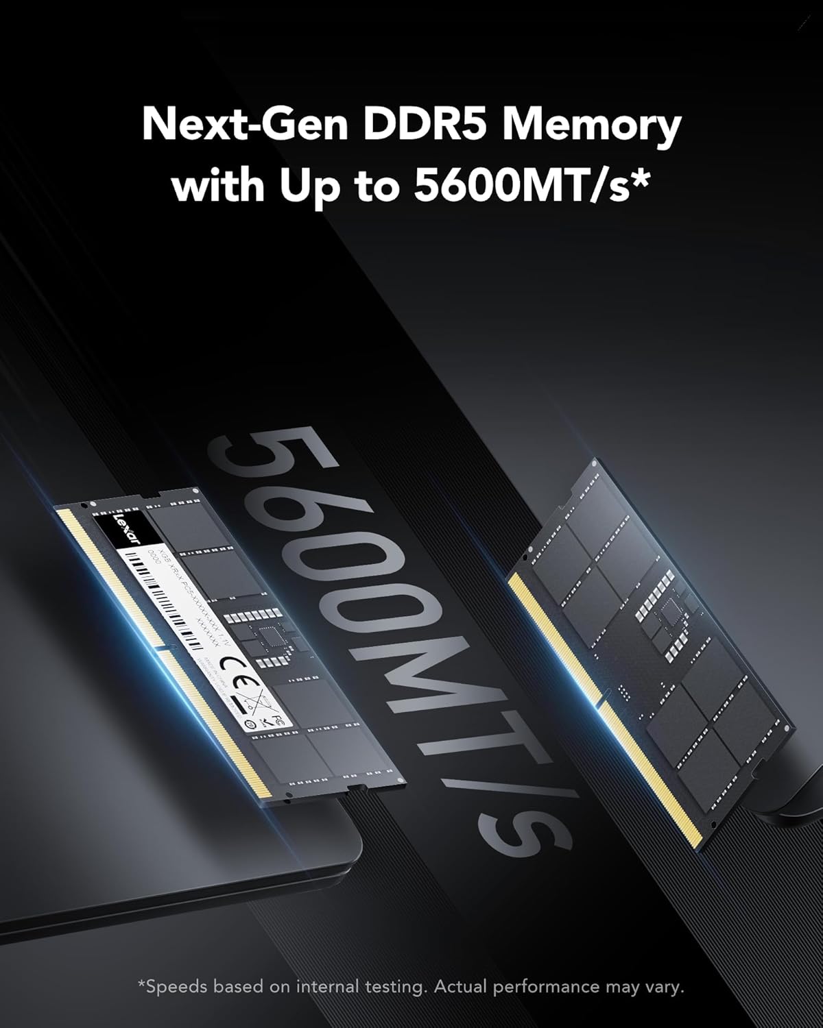 Lexar DDR5 Laptop RAM 16GB 5600MHz SODIMM 3 Lexar DDR5 Laptop RAM 16GB 5600MHz SODIMM - Image 3
