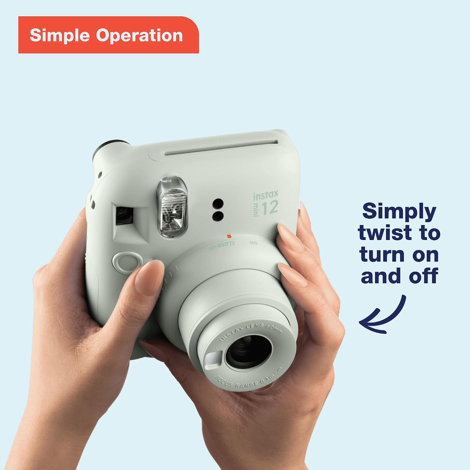 Fujifilm Instax Mini 12 Instant Camera 2 Fujifilm Instax Mini 12 Instant Camera - Image 2