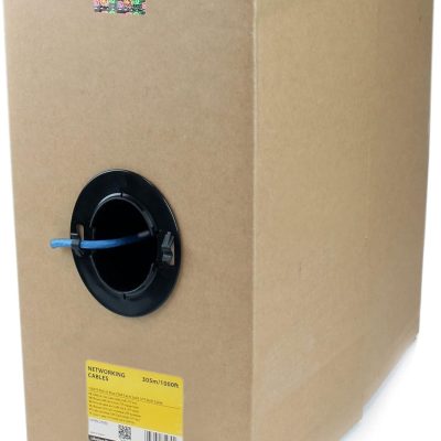 Cat6 Bulk Ethernet Cable Roll 305M Blue