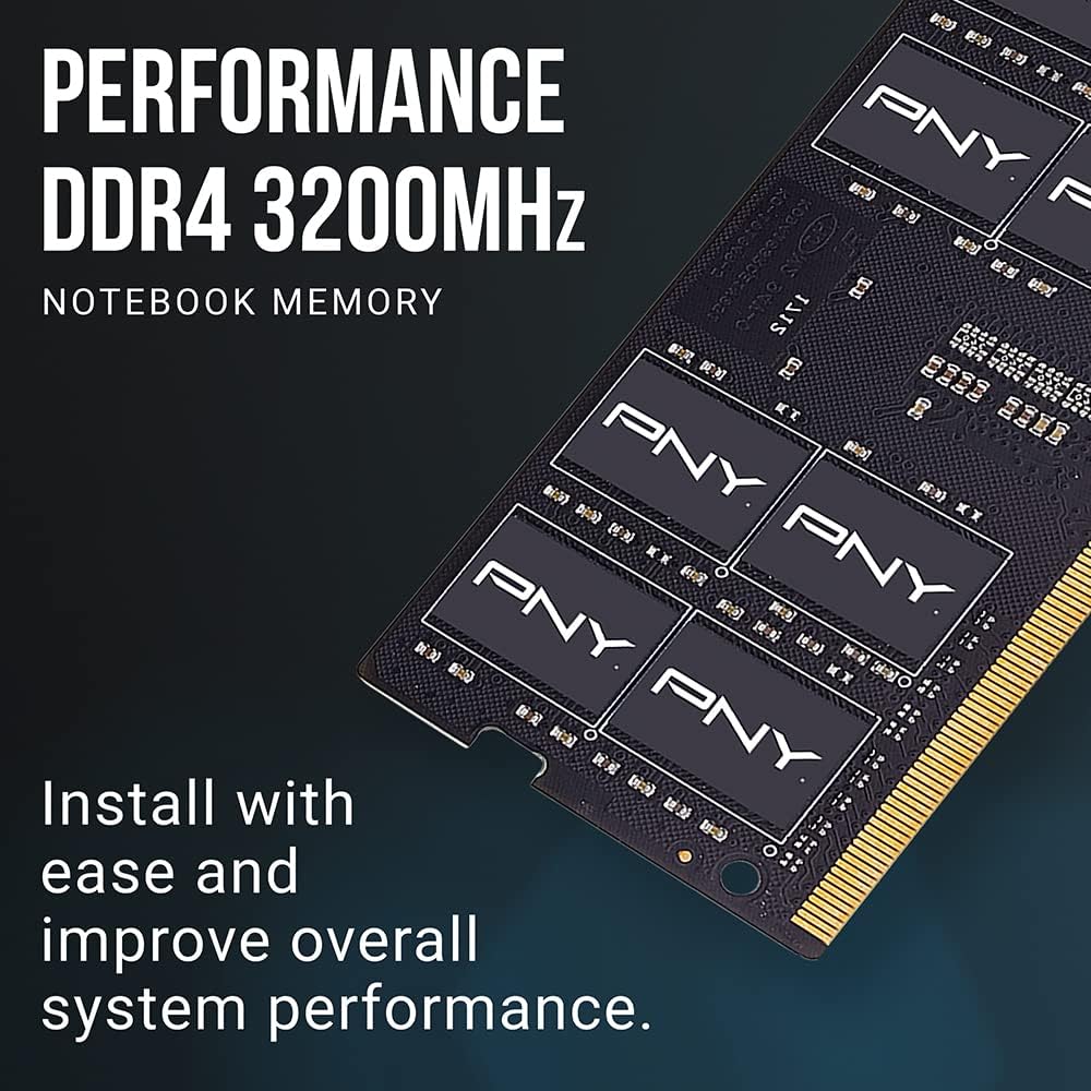 PNY DDR4 Laptop RAM 16GB 3200MHz SODIMM 2 PNY DDR4 Laptop RAM 16GB 3200MHz SODIMM - Image 2