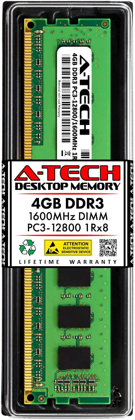 Dahua 4GB PC3 12800 1600MHz Desktop RAM 1 Dahua 4GB PC3 12800 1600MHz Desktop RAM