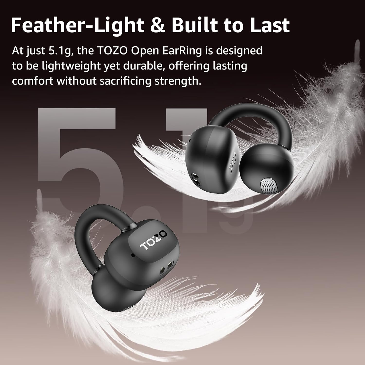 Havit Openbuds Open-Ear Clip Earbuds HV-TW980 3 Havit Openbuds Open-Ear Clip Earbuds HV-TW980 - Image 3