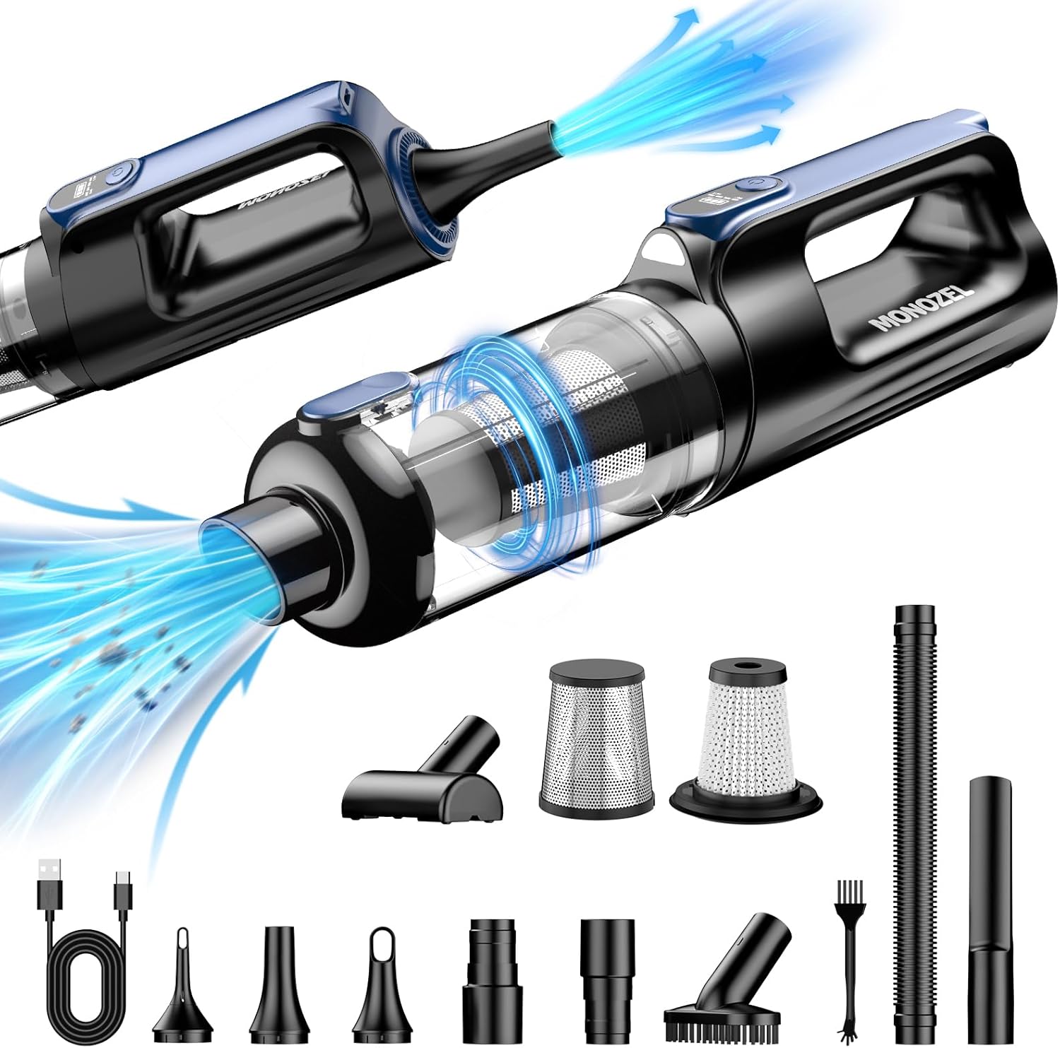 Havit VC019 Car Vacuum 2-in-1 1 Havit VC019 Car Vacuum 2-in-1