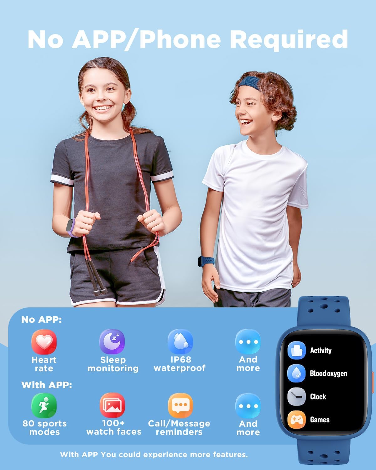 Havit Kids Doll-Themed Smart Bracelet HV-M81 2 Havit Kids Doll-Themed Smart Bracelet HV-M81 - Image 2