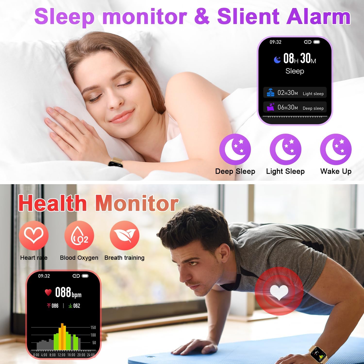 Havit Sugarcube AMOLED Ladies Smart Watch HV-M9060 3 Havit Sugarcube AMOLED Ladies Smart Watch HV-M9060 - Image 3