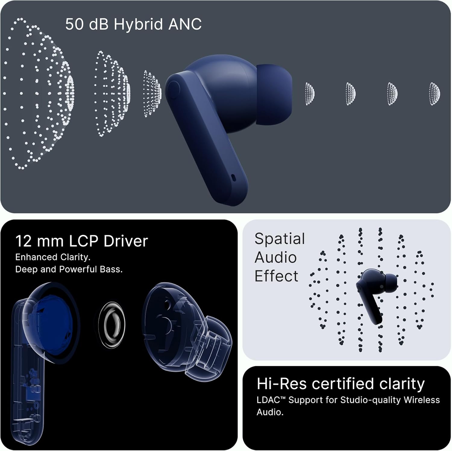 CMF Buds 2 Plus True Wireless Earbuds 4 CMF Buds 2 Plus True Wireless Earbuds - Image 4