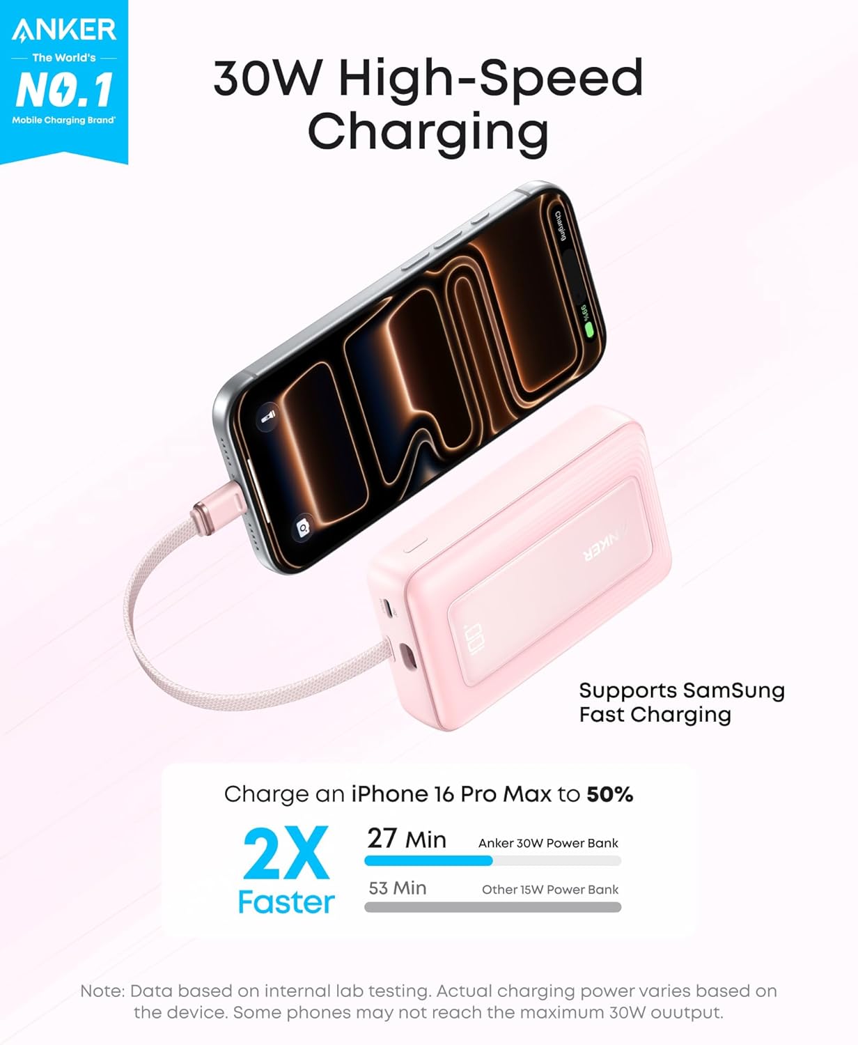 Anker Powerbank Pocket Friendly 10000mAh 30W 2 Anker Powerbank Pocket Friendly 10000mAh 30W - Image 2