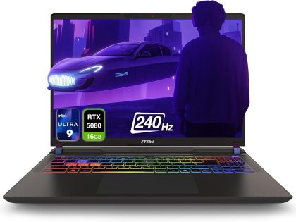 MSI Vector 16 HX AI A2XWIG Intel Core Ultra 9 275HX 16GB RAM 1TB SSD RTX 5080 16GB 16" QHD Cosmos Grey