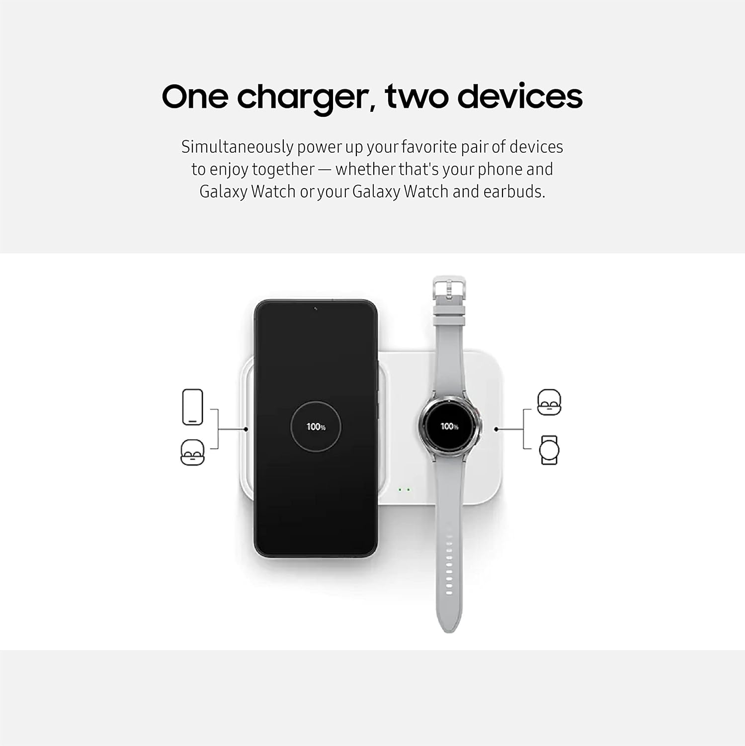 Samsung Wireless Charger Duo Pad 3 Samsung Wireless Charger Duo Pad - Image 3