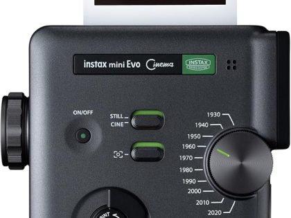 Fujifilm Instax Mini Evo Cinema Hybrid Instant Camera