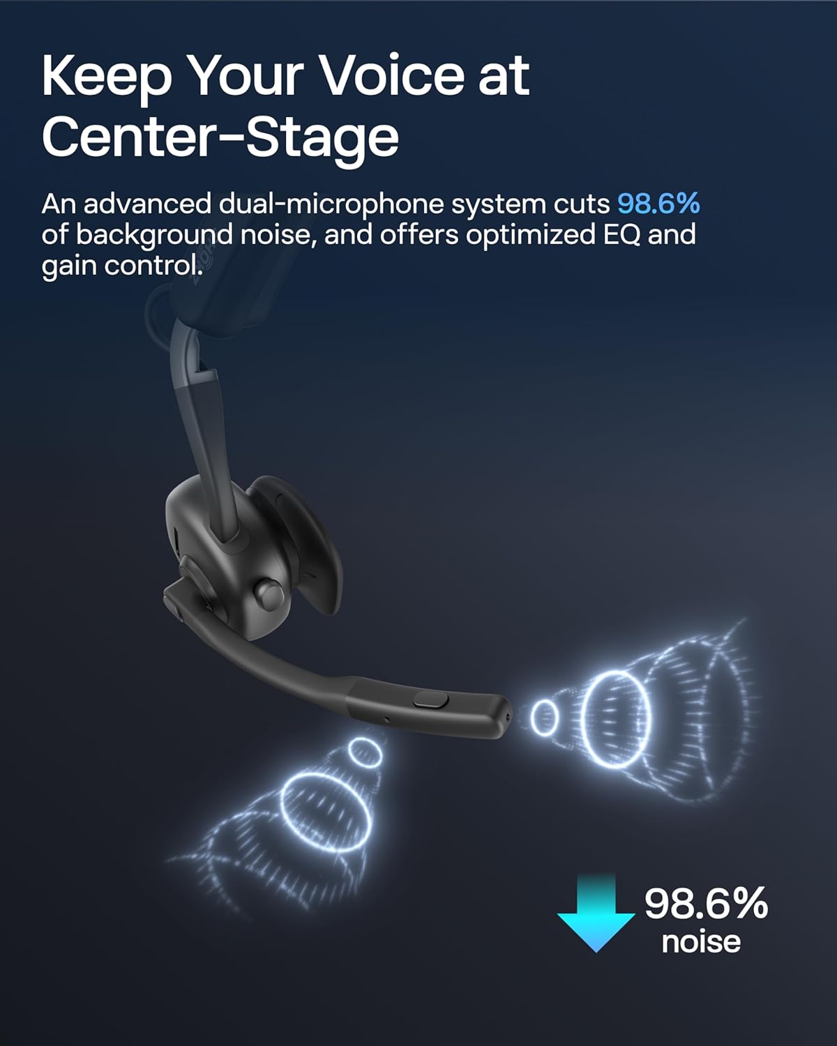 Shokz OpenMeet Bone Conduction Business Headphones 4 Shokz OpenMeet Bone Conduction Business Headphones - Image 4