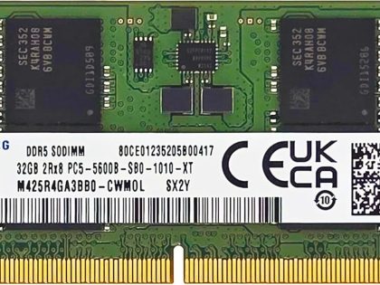 Samsung DDR5 Laptop RAM 32GB DDR5 5600 SODIMM OEM