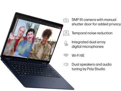 HP OmniBook X Flip 14-kp0023dx Core Ultra 7-355 24GB Memory 512GB SSD 14" 2K Touch Windows 11 Home