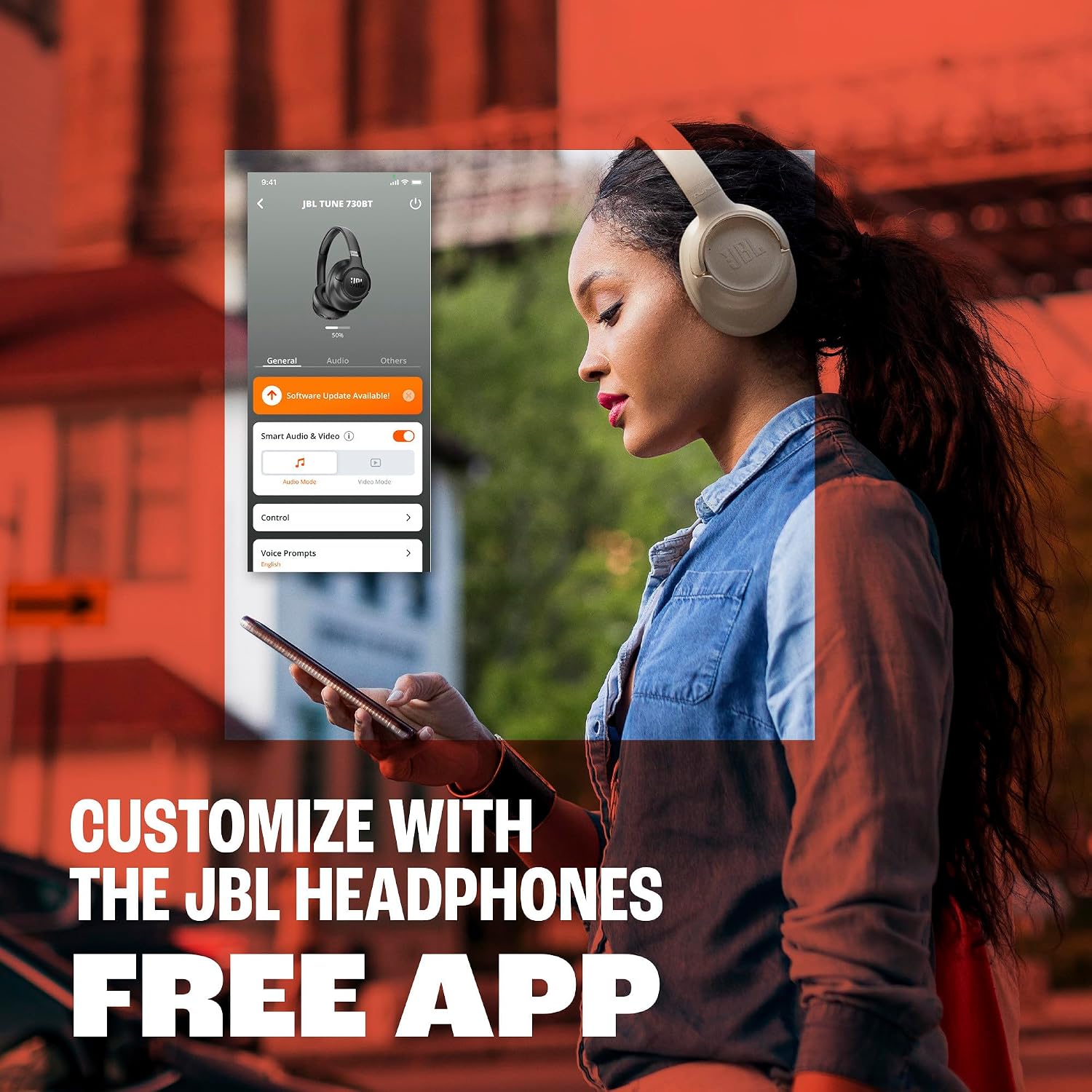 JBL Tune 730BT Wireless On-Ear Headphones 4 JBL Tune 730BT Wireless On-Ear Headphones - Image 4