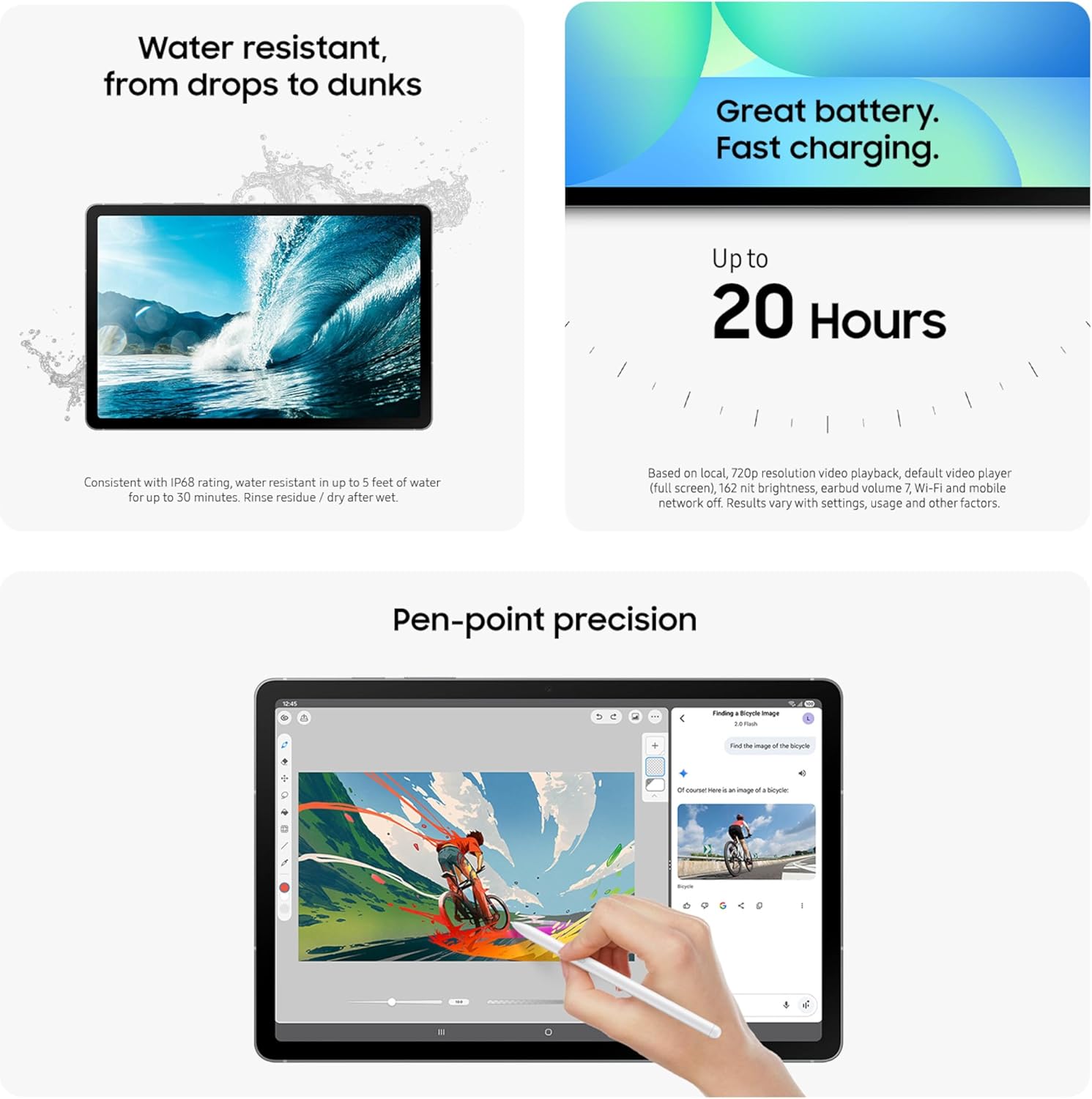 Samsung Galaxy Tab S10 FE, 8GB RAM 128GB, Wi-Fi 4 Samsung Galaxy Tab S10 FE, 8GB RAM 128GB, Wi-Fi - Image 4