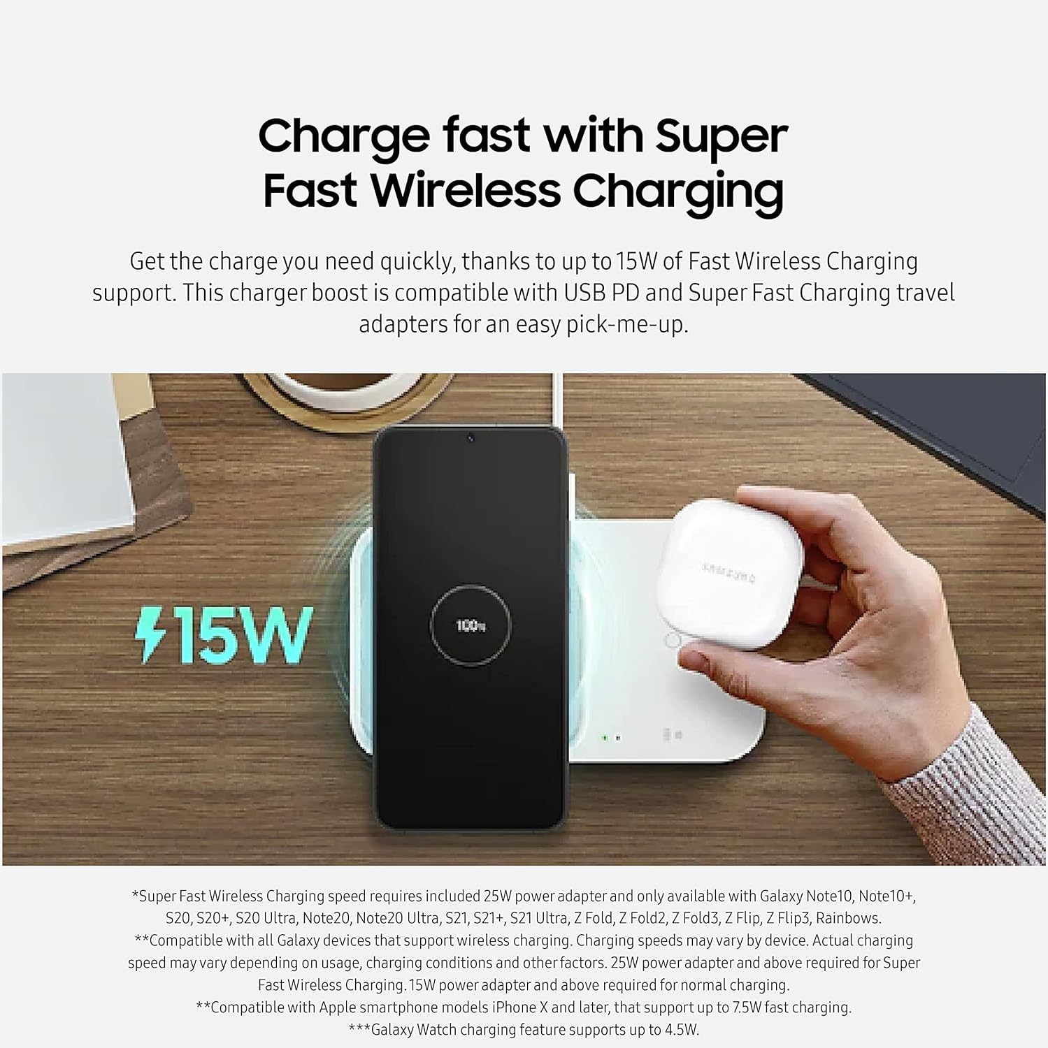 Samsung Wireless Charger Duo Pad 2 Samsung Wireless Charger Duo Pad - Image 2