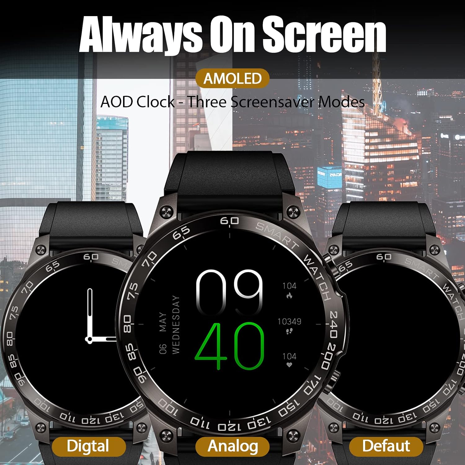 Havit ApexTrack GPS 5ATM Smart Watch HV-M9059 2 Havit ApexTrack GPS 5ATM Smart Watch HV-M9059 - Image 2