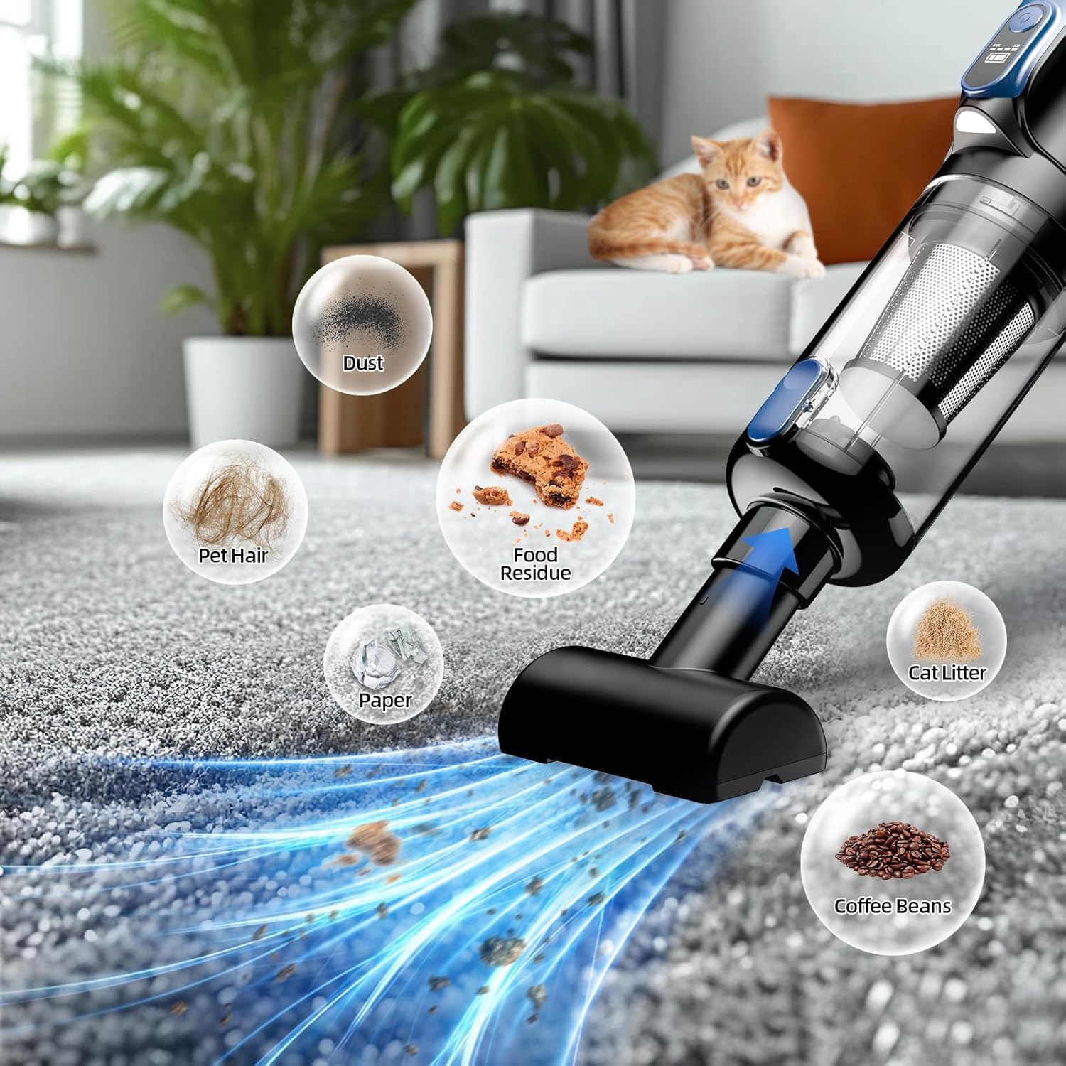 Havit VC019 Car Vacuum 2-in-1 3 Havit VC019 Car Vacuum 2-in-1 - Image 3