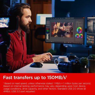 SanDisk Ultra Flair 128GB USB 3.0 Flash Drive 150MB per Second Read