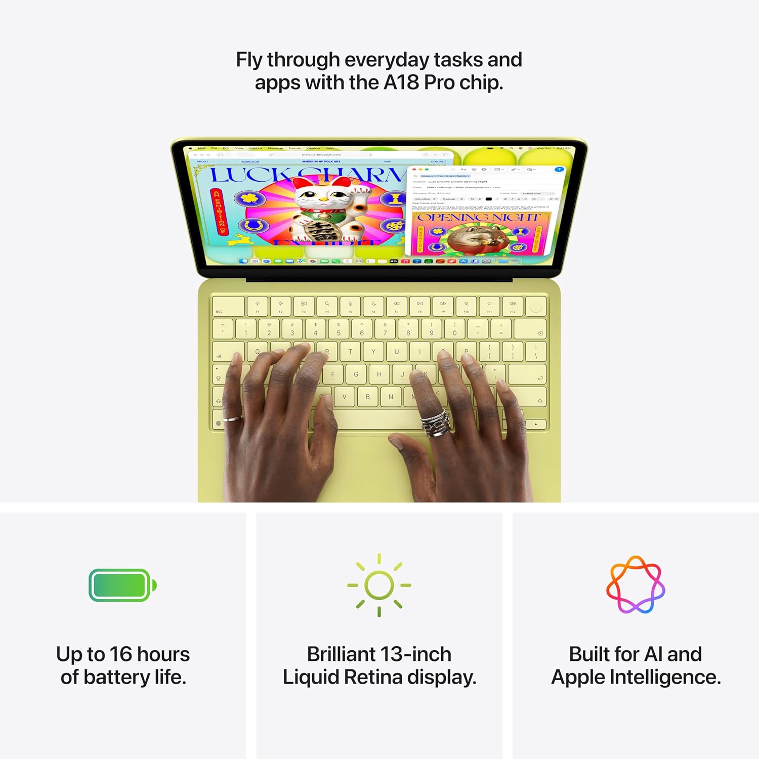 Apple MacBook Neo A18 Pro Chip 8GB RAM 512GB SSD 13" Indigo 3 Apple MacBook Neo A18 Pro Chip 8GB RAM 512GB SSD 13" Indigo - Image 3