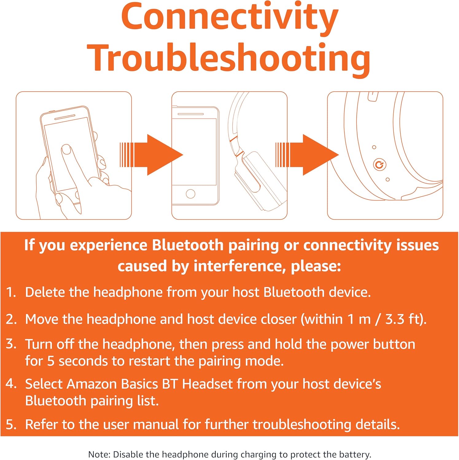 Havit Bluetooth Headphones HV-H612BT 2 Havit Bluetooth Headphones HV-H612BT - Image 2