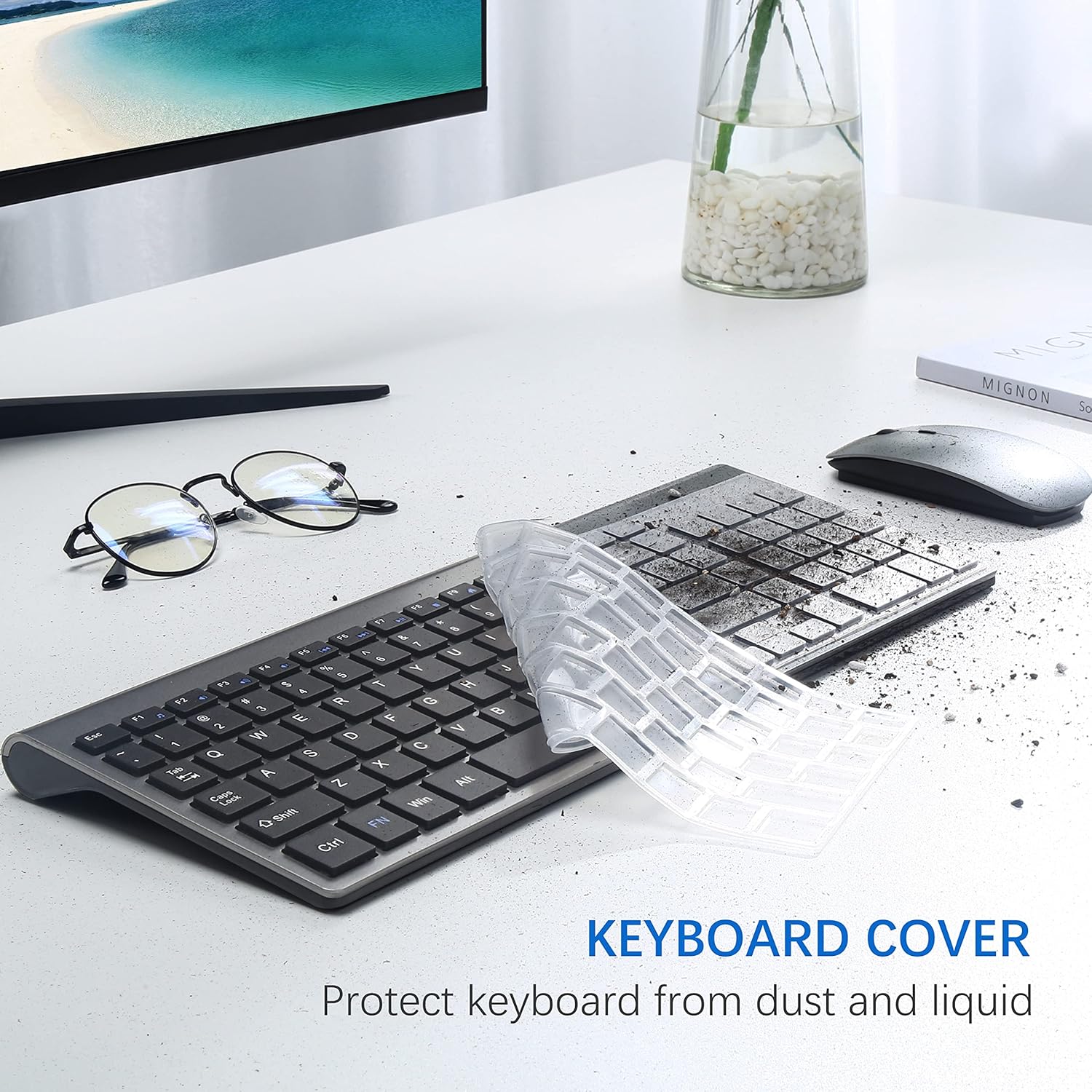 Havit PC Series Wireless Keyboard and Mouse Combo HV-KB271WB 2 Havit PC Series Wireless Keyboard and Mouse Combo HV-KB271WB - Image 2
