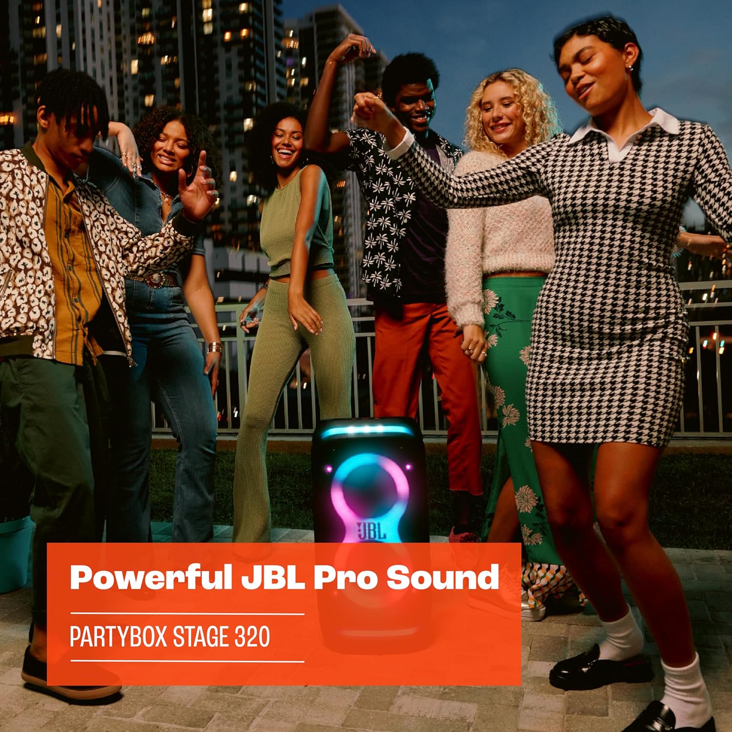 JBL PartyBox Stage 320 Bluetooth Party Speaker 4 JBL PartyBox Stage 320 Bluetooth Party Speaker - Image 4