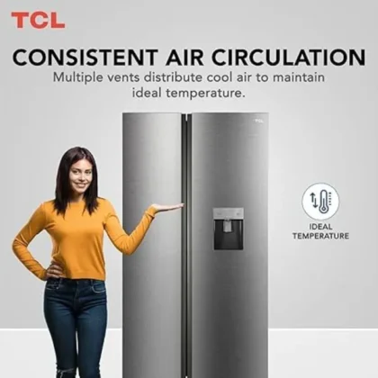 TCL P774 Side-by-Side Refrigerator 774 Litres 2 TCL P774 Side-by-Side Refrigerator 774 Litres in Kenya - Buy Refrigerators & Home Appliances Online