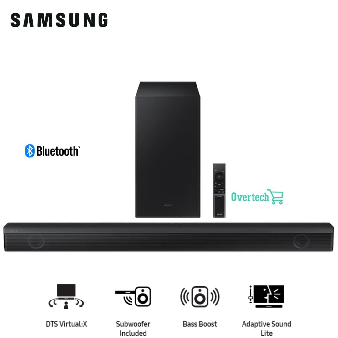 Samsung HW-B650DF 430W 3.1CH Soundbar 1 Samsung HW-B650DF 430W 3.1CH Soundbar in Kenya - Buy Audio Systems & Home Theatres Online