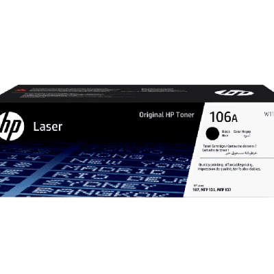HP 106A Black Original LaserJet Toner Cartridge