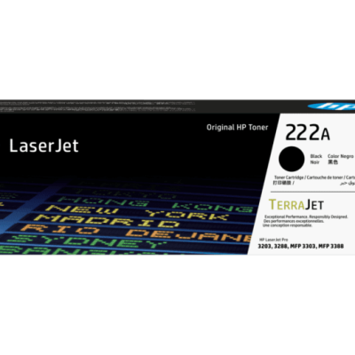 HP 222A Black Original LaserJet Toner Cartridge