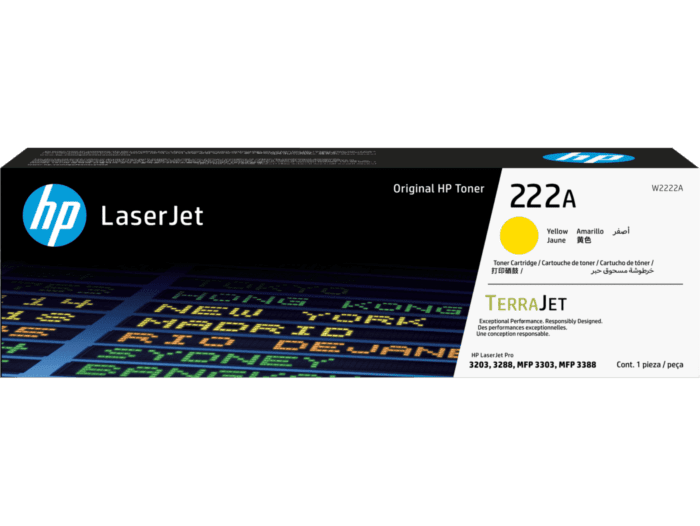 HP 222A Yellow Original LaserJet Toner Cartridge 1 HP 222A Yellow Original LaserJet Toner Cartridge in Kenya - Buy Printer Ink & Toner Online