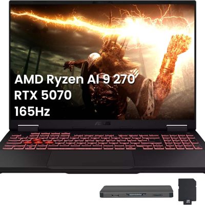 Asus TUF A16 FA608UP AMD Ryzen AI 9 270 32GB RAM 1TB SSD RTX 5070 8GB 16" WUXGA 165Hz Jaeger Gray